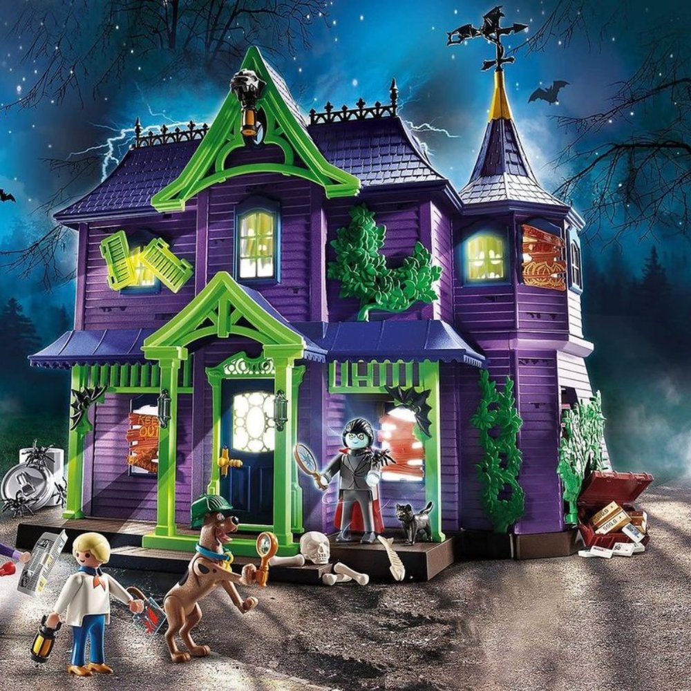NEVER REMOVED FROM BOX / Playmobil SCOOBY-DOO! Adventure in the Mystery Mansion